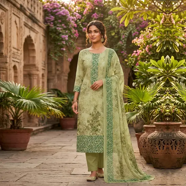 IBadat Digital Printed Dress Material