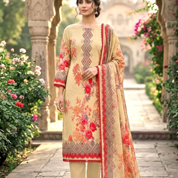 IBadat Lawn Collection Premium Designer Dress Material For Women