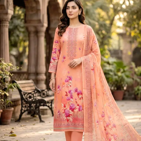 Glossy mannat amazing cotton unstitch salwar kameez