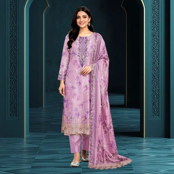 Laser Cut digital Printed Salwar Kameez New Collection